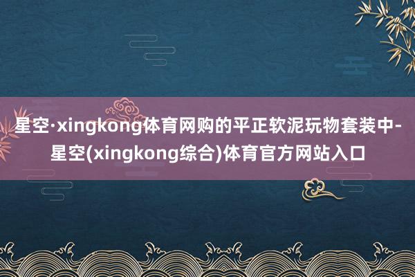 星空·xingkong体育网购的平正软泥玩物套装中-星空(xingkong综合)体育官方网站入口